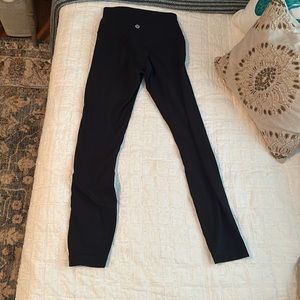 Black lulu lemon size 2 leggings